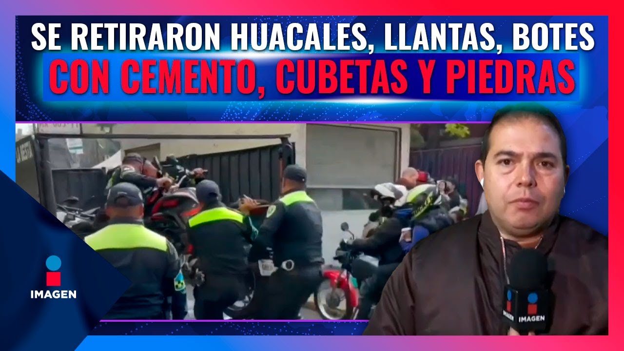 Elementos de la SSC CDMX recuperan vialidades | Noticias con Francisco Zea
