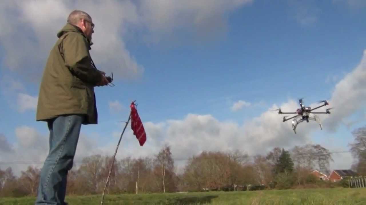 DJI Wookong WK-M Testing In High Winds