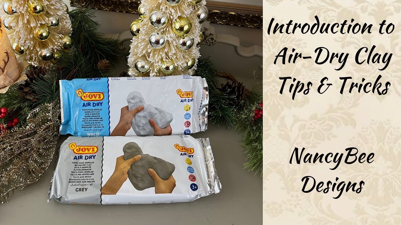 Air-Dry Clay Demo Tips and Tricks for Moulds and Perfect Embellishments Mouldings