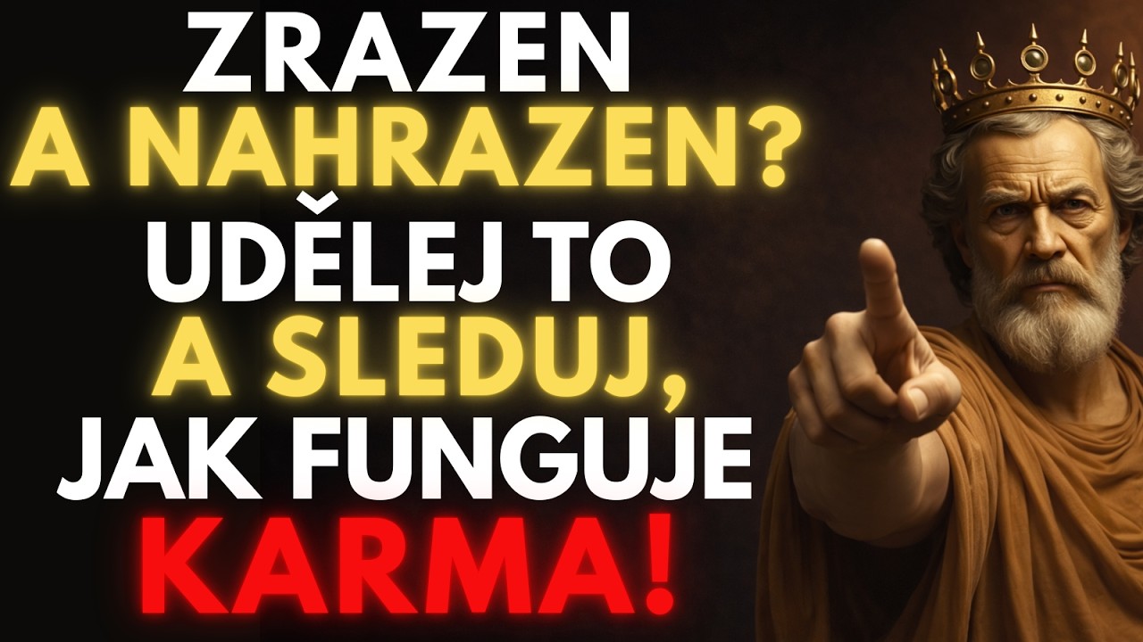 Zradili Tě A Nahradili? Udělej TO A Sleduj, Jak Funguje KARMA! – Stoická Odplata