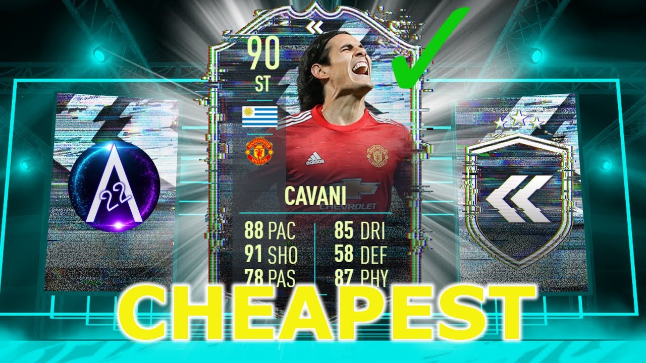 Flashback Edinson Cavani SBC Cheapest Solution!! #FIFA21