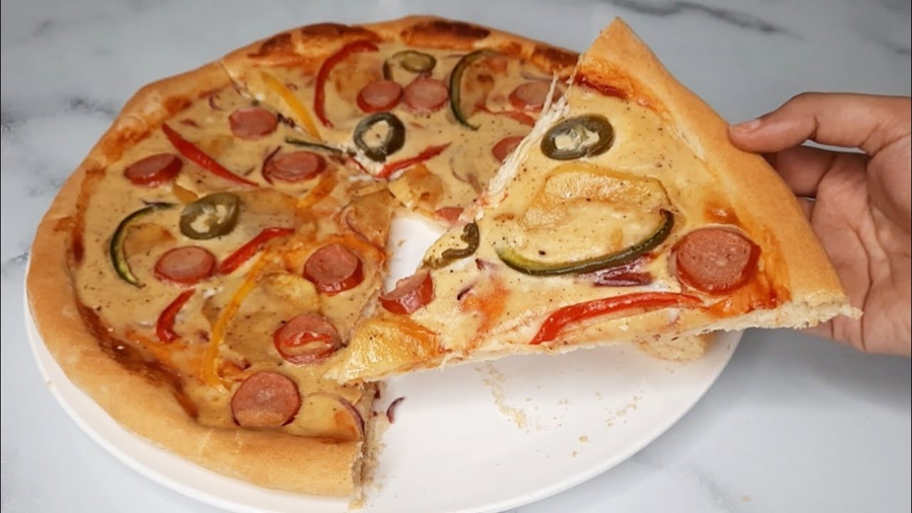 Jinsi Ya Kutengeneza Pizza Ya mayai | Pizza Ya bajeti ndogo | Pizza Bila Cheese