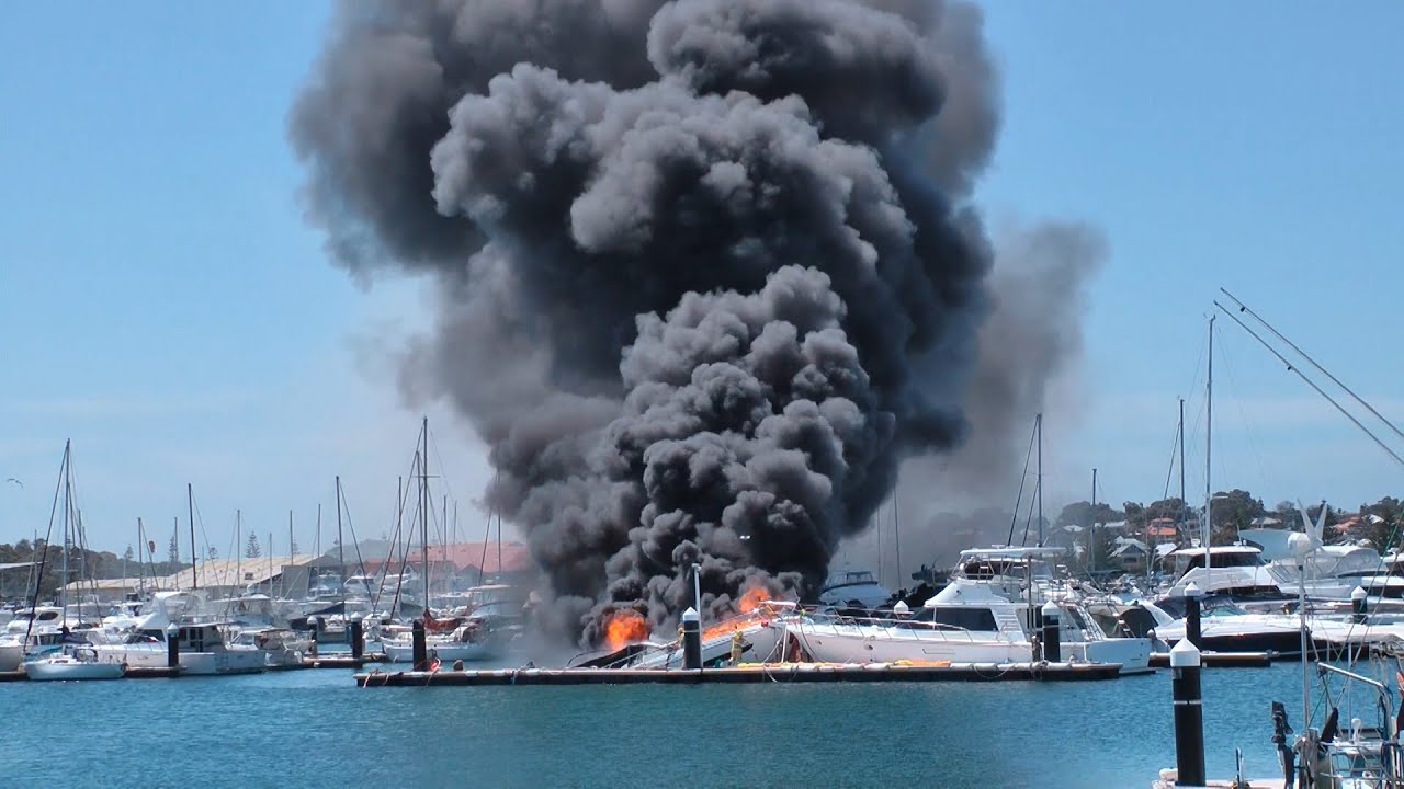 2025-09-27: Major Fire Emergency at Hillarys Boat Harbour