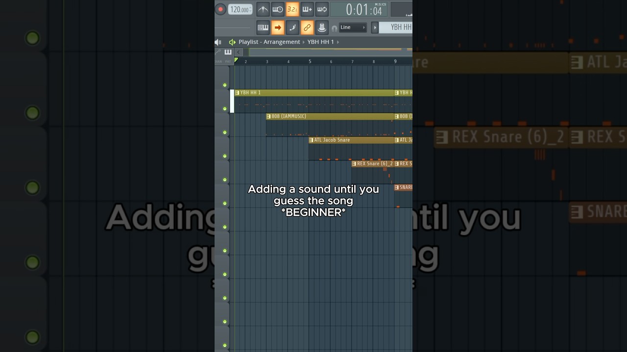 Adding sounds until you guess the song 🔥💫