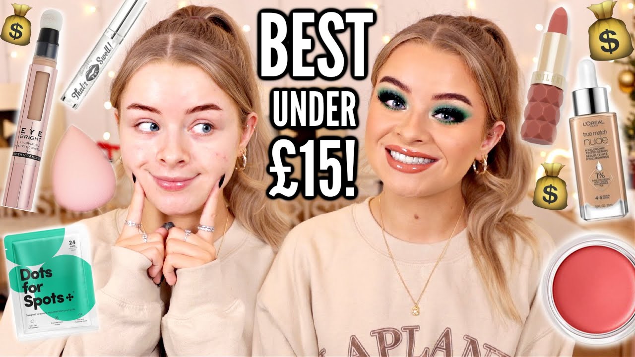 THE BEST OF DRUGSTORE BEAUTY 2021!! UNDER &pound;15!!!