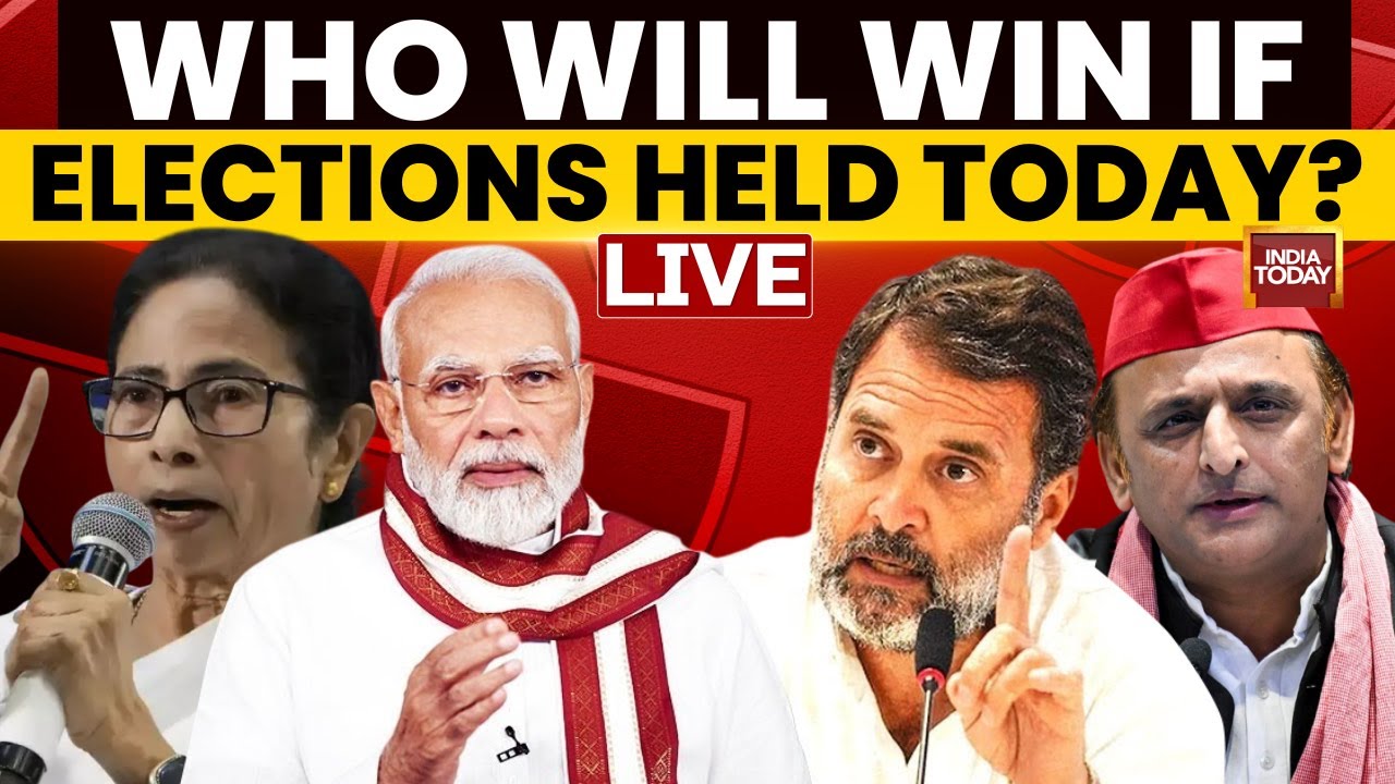 Rajdeep Sardesai LIVE | Who Will If Elections Held Today | Mood Of The Nation | Rahul Vs Modi LIVE