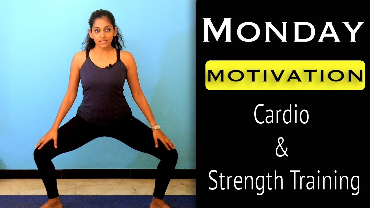 Monday Motivation | Daily Yoga | Cardio and Strength Training | Yogalates with Rashmi