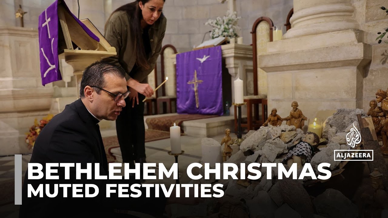 Christmas in Bethlehem: Muted festivities in the birthplace of Jesus Christ