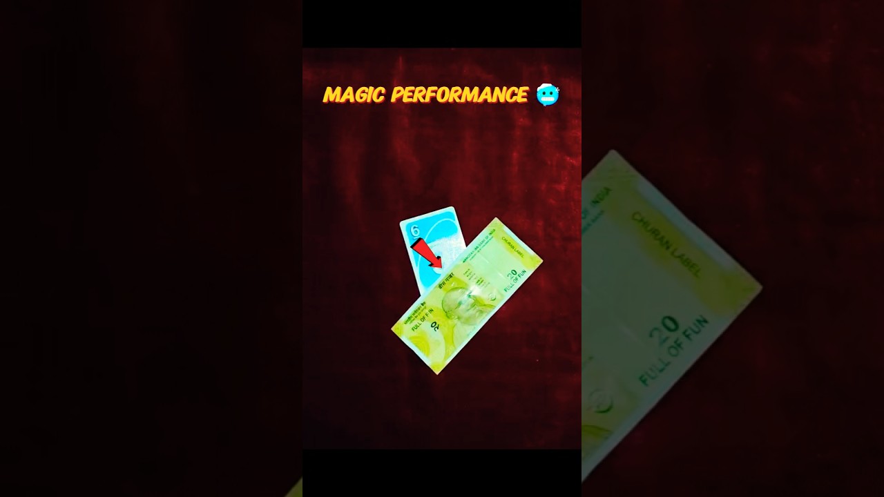 🔥NOTE CARD TO CARD MAGIC TRICKS🥶🚀