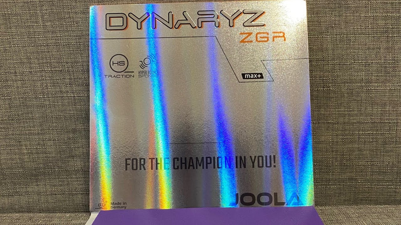 joola dynaryz zgr and rhyzen zgr rubber review. 优拉 皇朝zgr和雷鸣zgr评测。