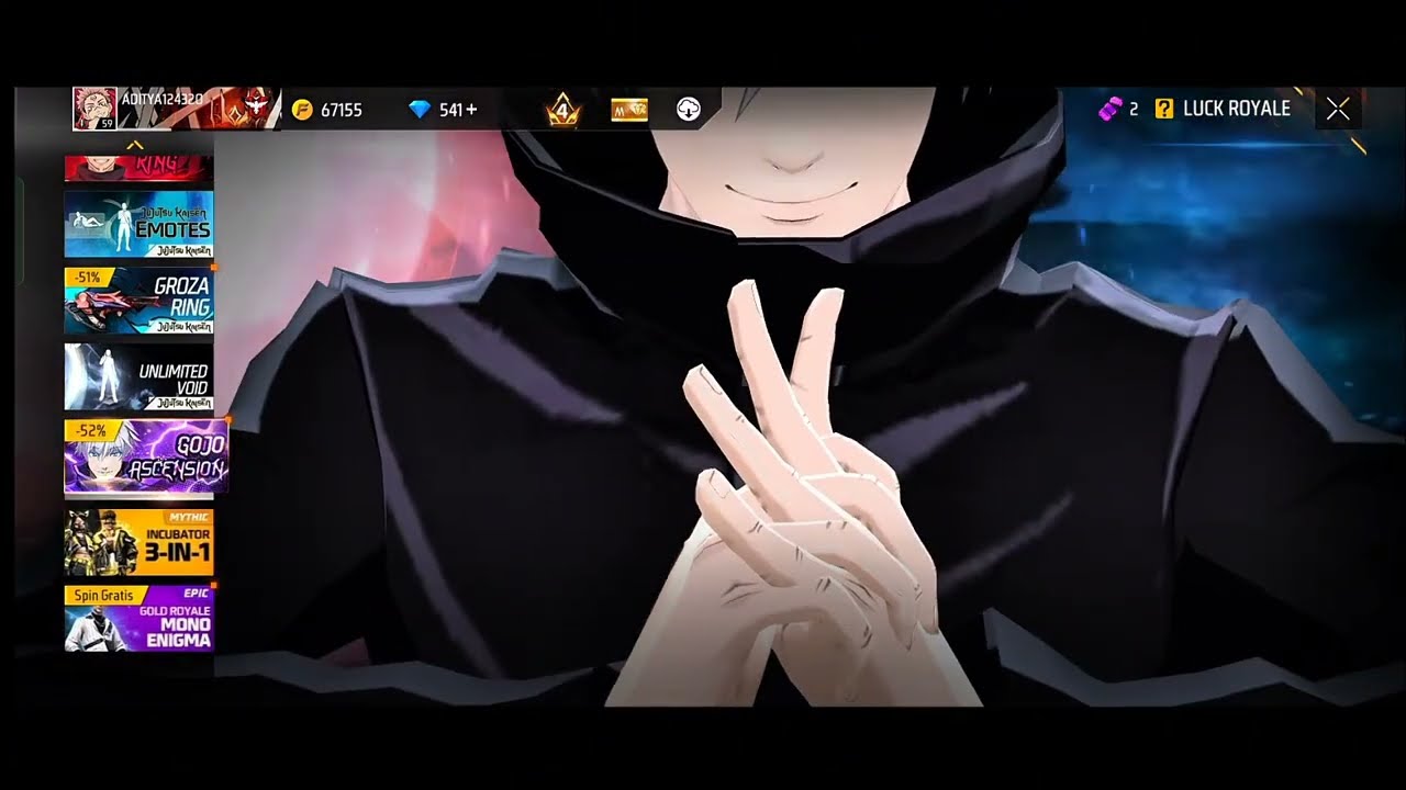 Spin Gojo Satoru
