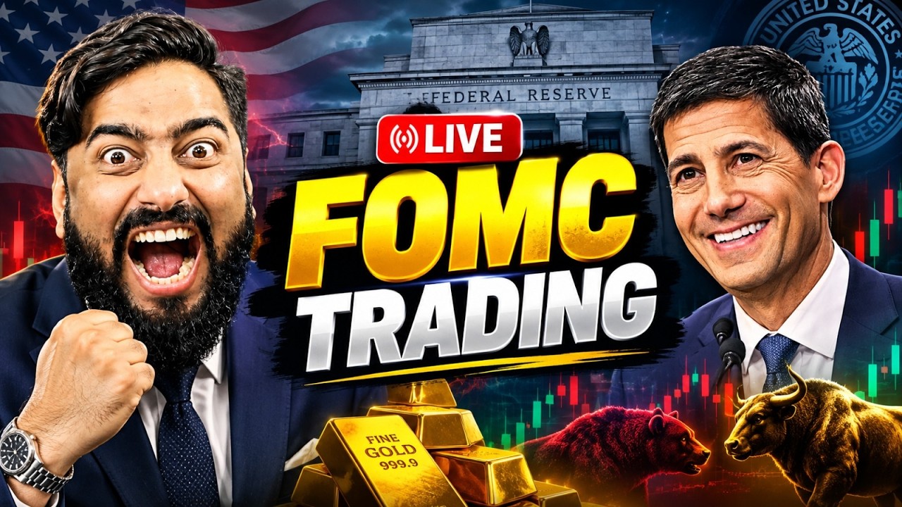 🔴 FOMC Live GOLD Trading Room | XAUUSD