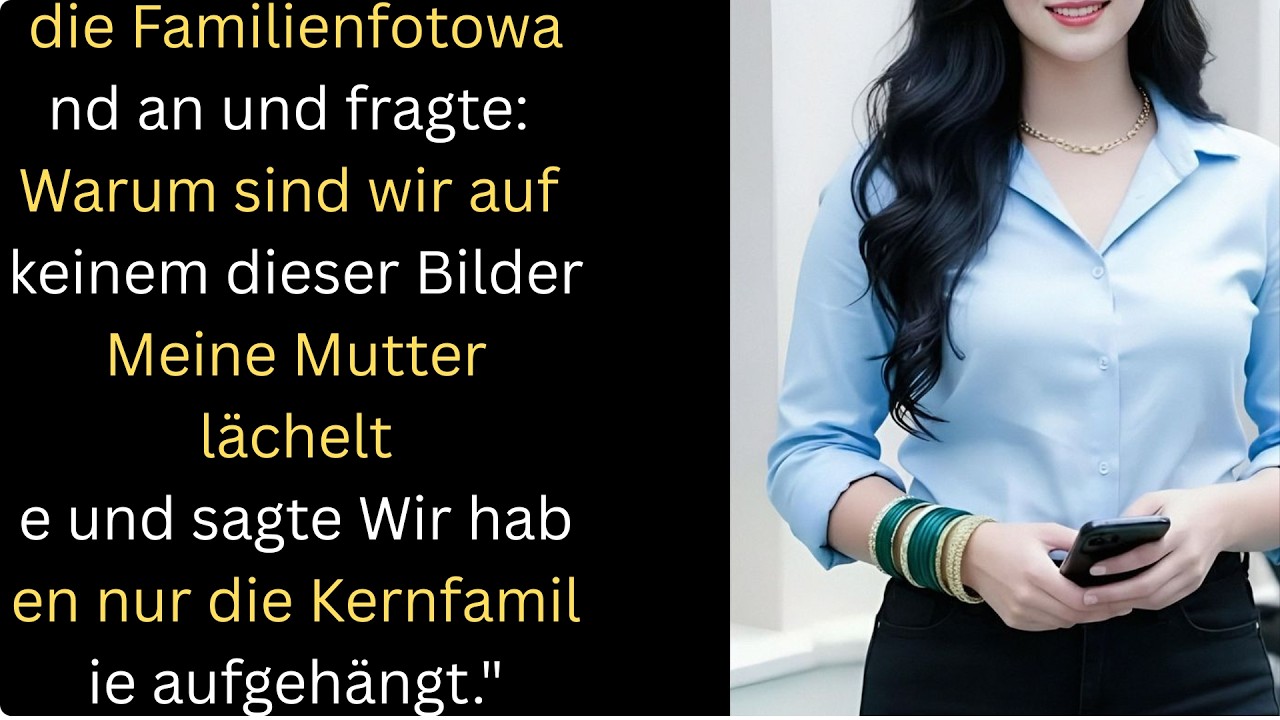 „Warum Sind Wir Nicht Auf Den Familienfotos?“ fragte mein Sohn – Mama lächelte.“