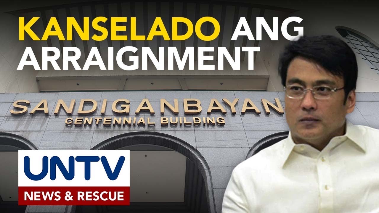 Pagbasa ng sakdal kay dating Sen. Bong Revilla atbp akusado, muling nakansela