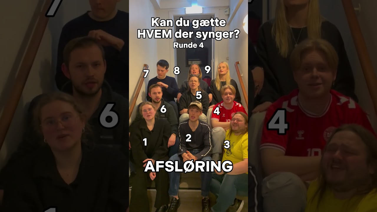 Kan du g&aelig;tte hvem der synger? [Runde 4] &ndash; NU MED SVAR! (Vi maler byen r&oslash;d: The Musical 2)