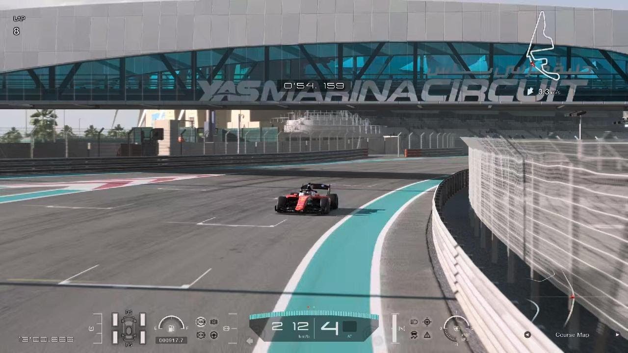 Dallara SF23 / Yas Marina Circuit Practice run 2 /  グランツーリスモ 7_20260221135655