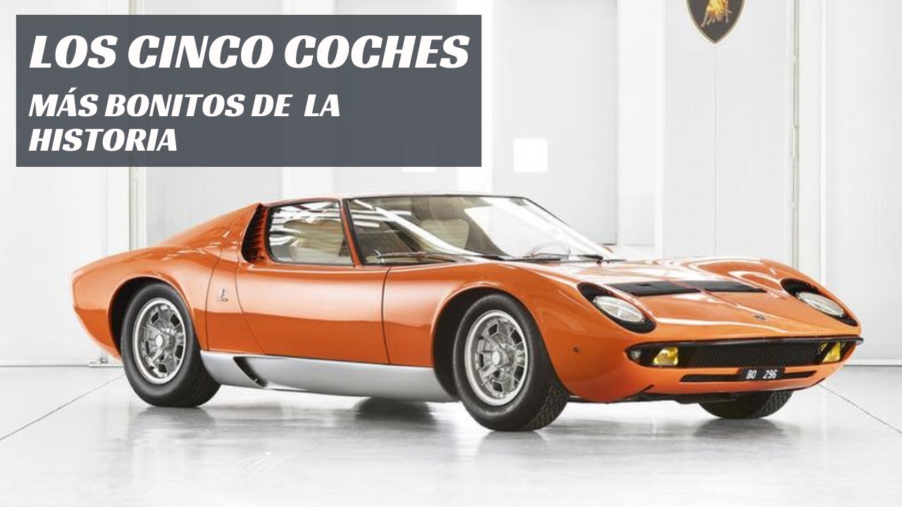 Los cinco coches m&aacute;s bonitos de la historia
