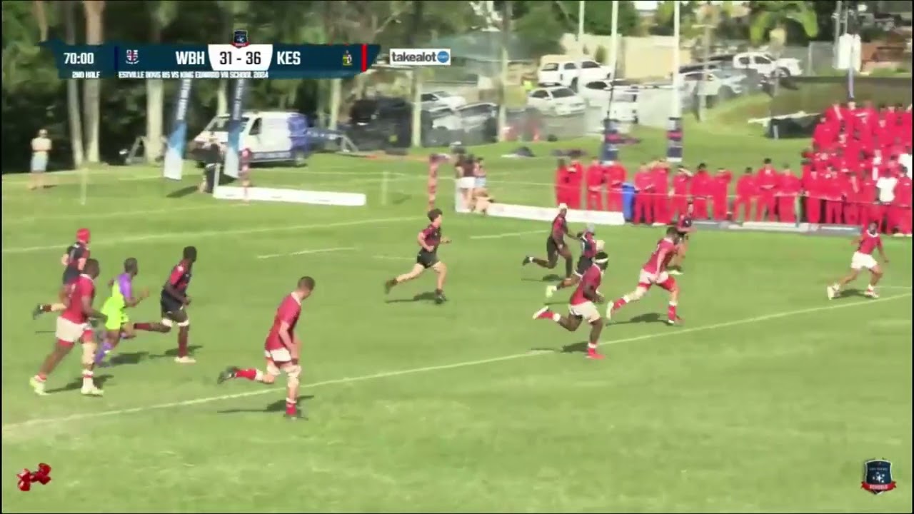 Spectacular try by Westville in the dying minutes against KES