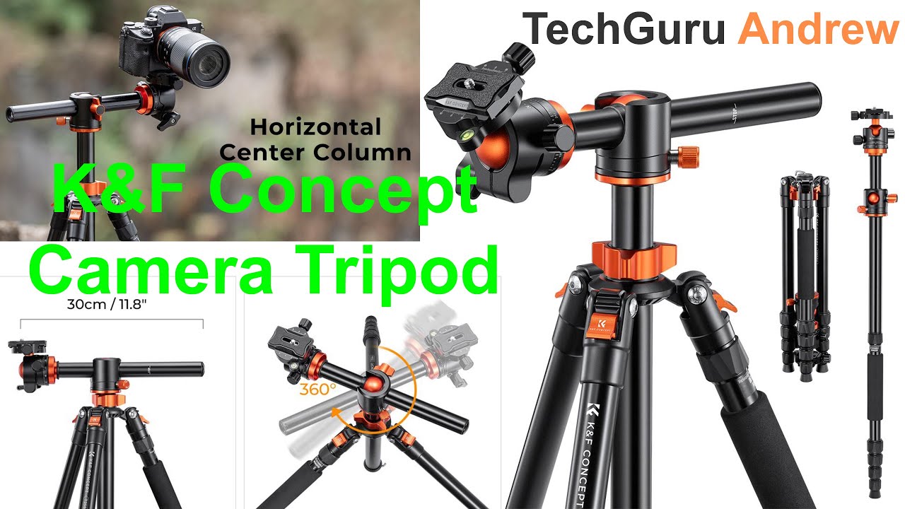 K&F Concept Camera Tripod T254A8