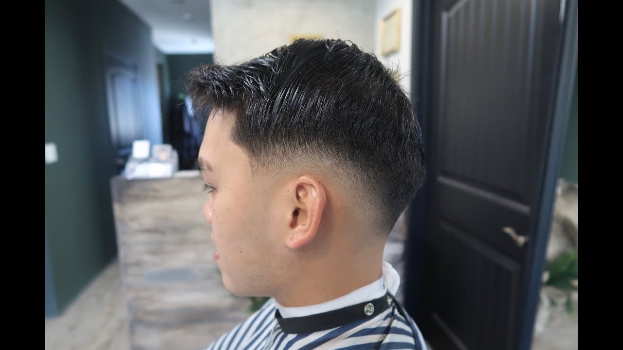 LOW BALD FADE COMBOVER BARBER TUTORIAL