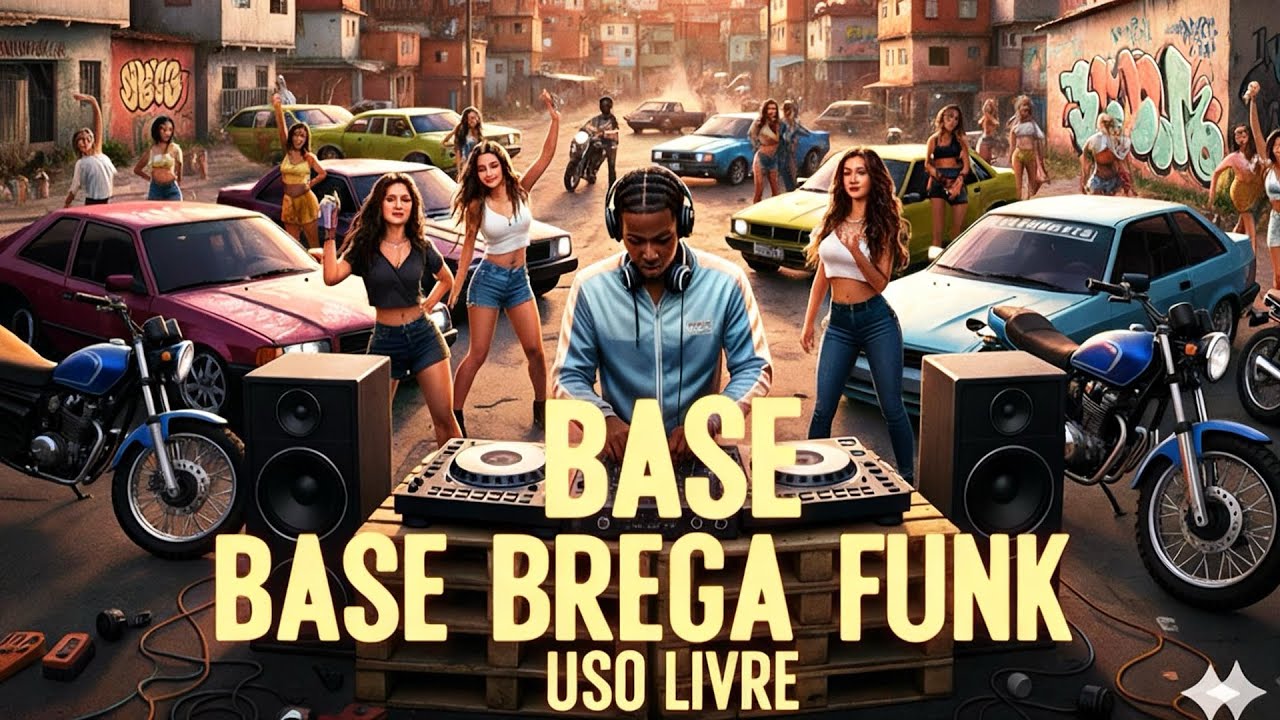 BASE DE BREGA FUNK USO LIVRE ATUALIZADA PARA 2026 (PARA COMPOR UM HIT PESO)