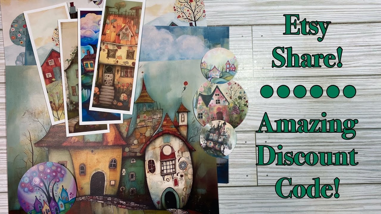 Fun Etsy Share - Plus an Incredible Discount Code!