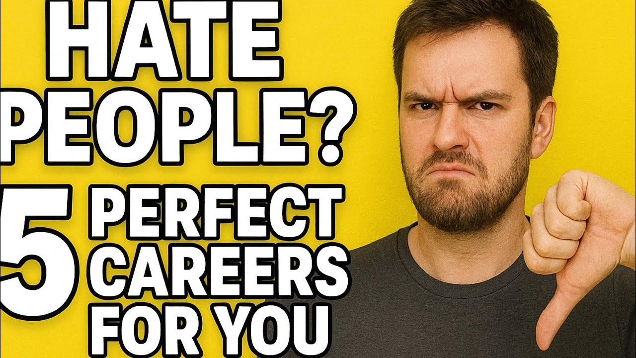 ⭐️ 5 Best Jobs If You Hate People ⭐️