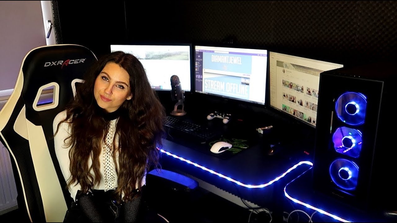 NIEUWE PC + SETUP TOUR!