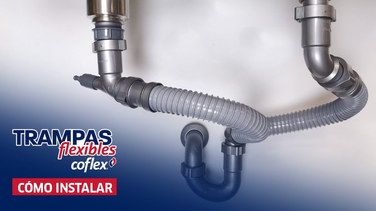 Cómo instalar una Trampa Flexible Coflex para Fregadero