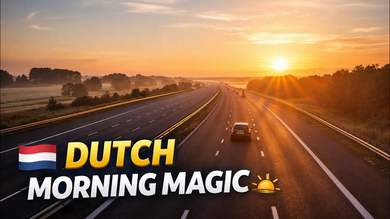 Morning Drive from Ede to Deventer via A12, A50 and A1 – A Scenic Dutch Highway Ride.