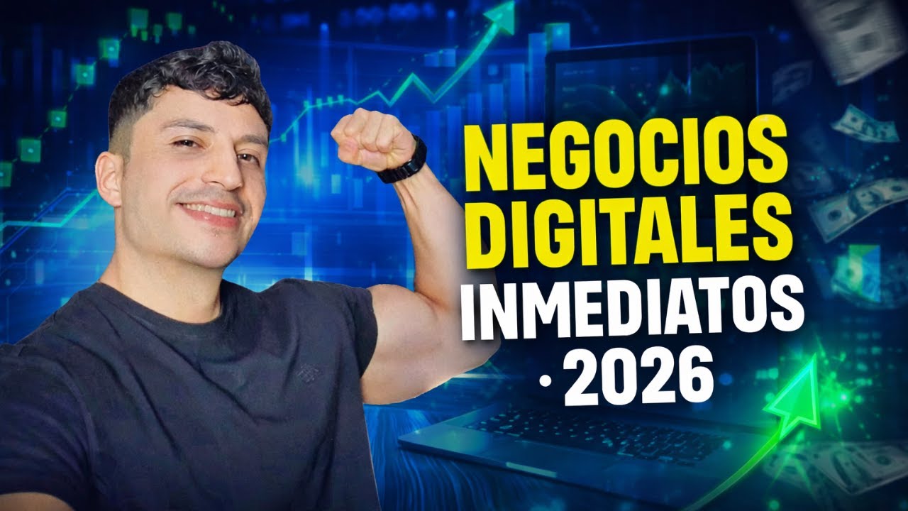 11 negocios digitales que puedes empezar hoy en 2026 (sin audiencia)