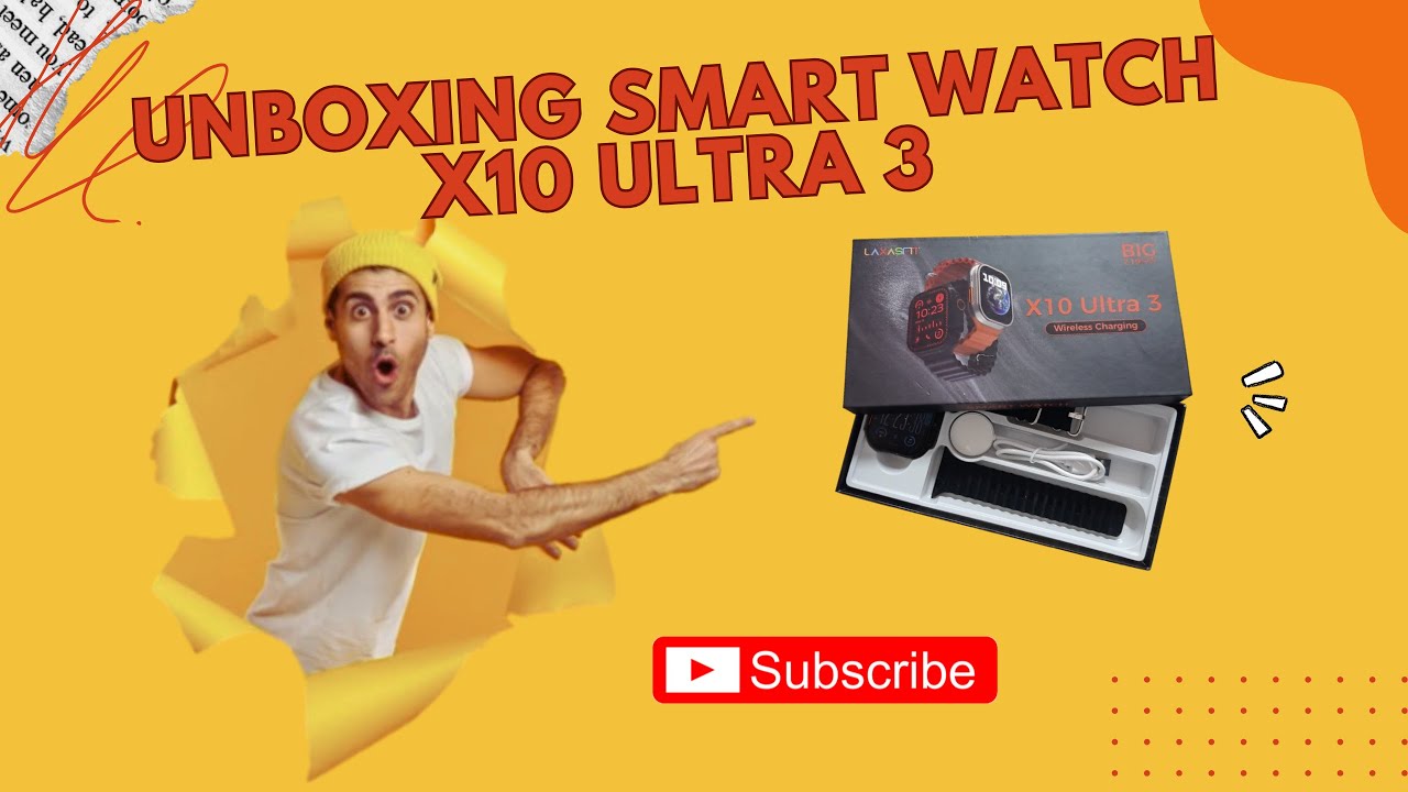 🚀 UNBOXING X10 Ultra 3 Smartwatch | ¿El mejor reloj inteligente barato de 2025?