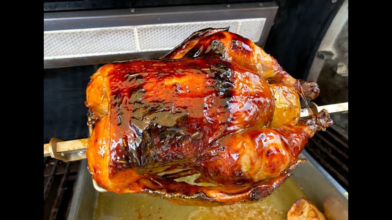 Grillhenne in Buttermilch