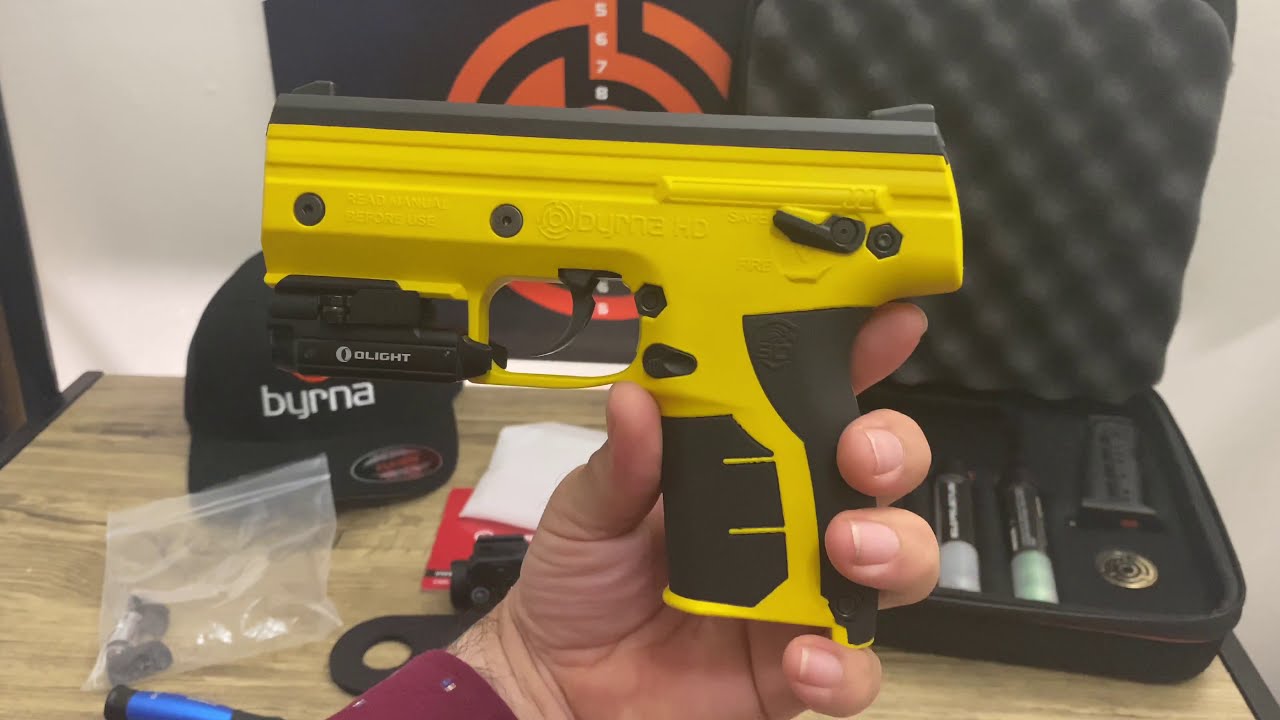 Byrna HD Light Attachments DISCOUNT CODE!! QA3542PX Non lethal self defense
