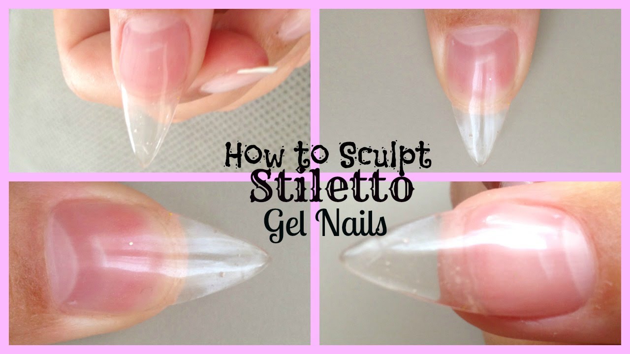How to Prep, Sculpt and Shape an Stiletto Gel Nails