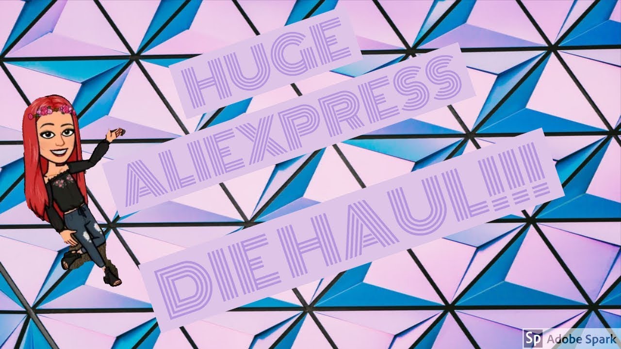 AliExpress Die Cut Haul | With Samples