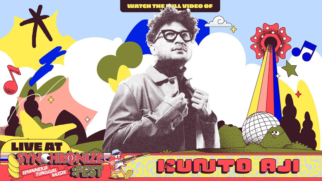 Kunto Aji Live at Synchronize Fest 2023
