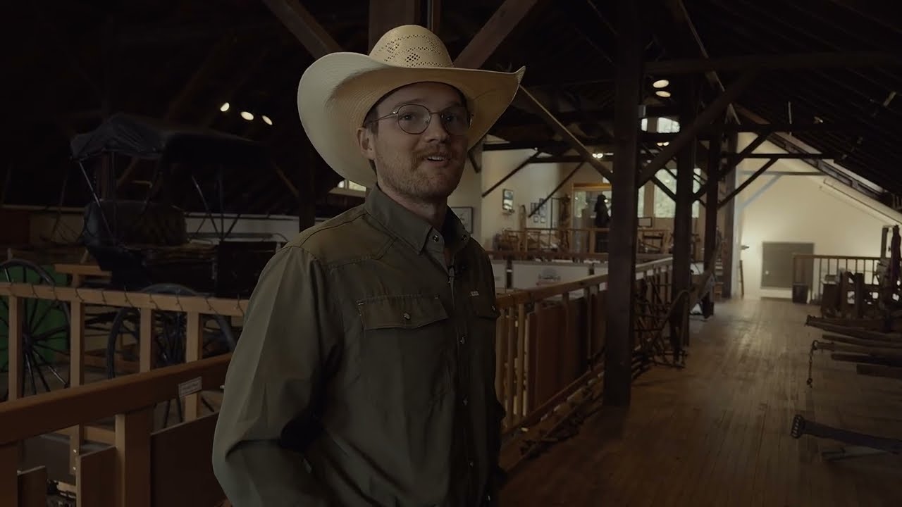 Мы сводили Тайса Делка в Сельскохозяйственный музей Теннесси.