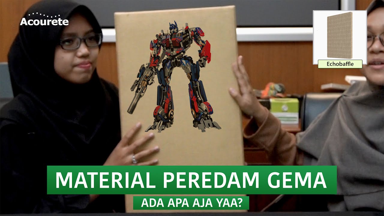 Peredam Gema Bermotif Transformer??? Ini Dia Jenis-jenis Peredam Gema, Jangan Sampai Salah Pilih Yaa