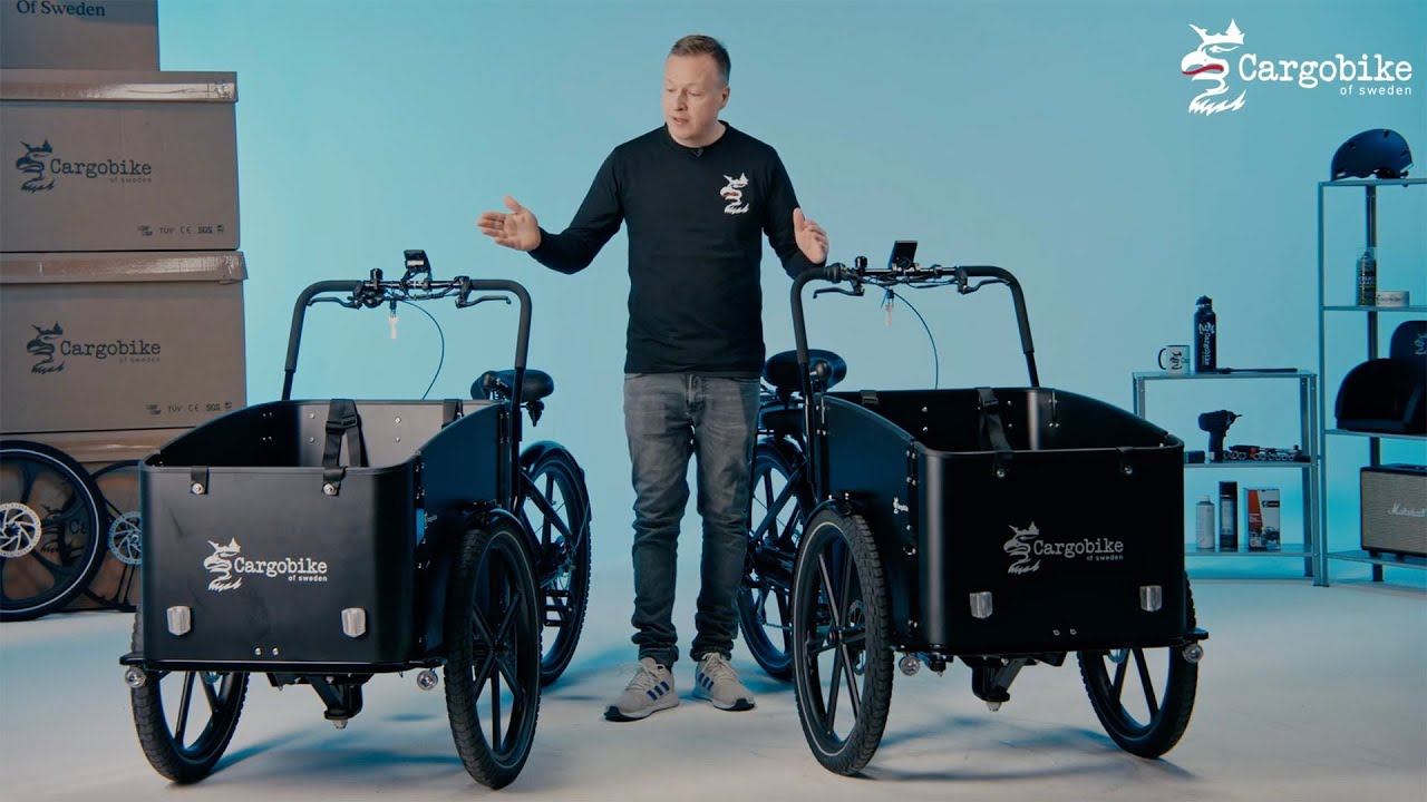 Skillnaderna mellan Cargobike Flex och DeLight