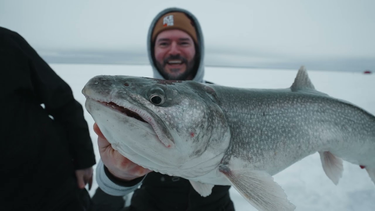 Ice Fishing for Lake Trout at Its Best - Bakers Narrows Lodge