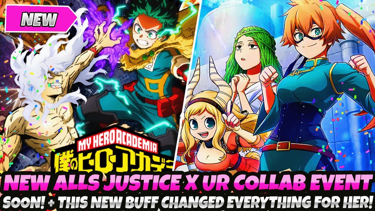 *ВПЕРЁД!!! Скоро новое коллаборационное событие UR X ALLS JUSTICE!* + Эта новая бафф изменила для...