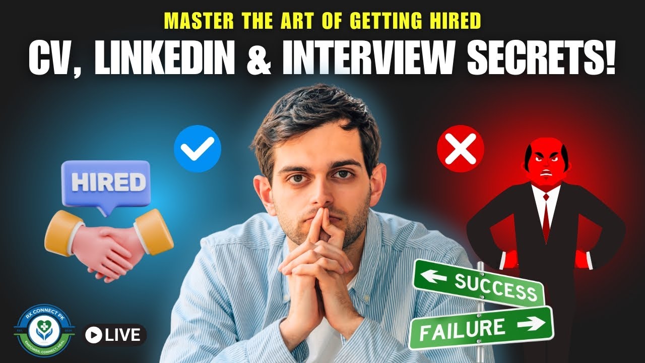 Master the Art of Getting Hired: CV, LinkedIn & Interview Secrets!
