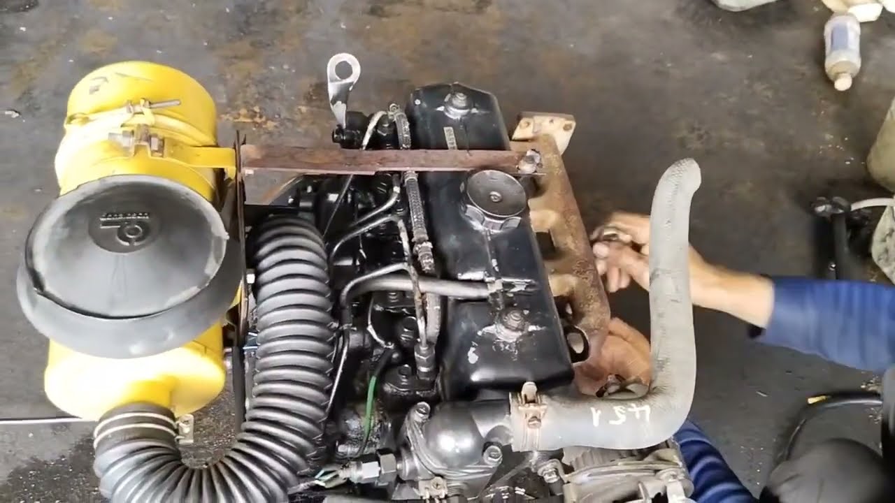 Mitsubishi  K4E | Đời xe cuốc | mã so 451 | LH 0938312207