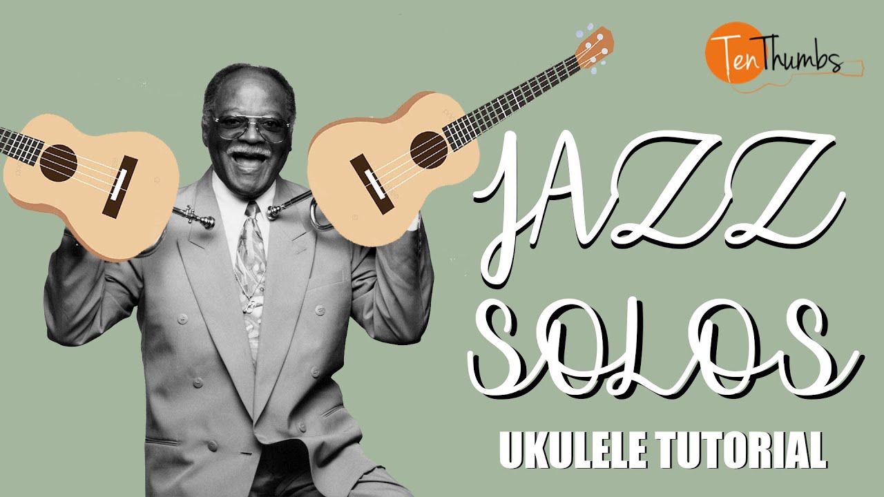 How To Play a 2-5-1 Jazz Solo on Ukulele - Chord Tones, Scales, Tabs Ukulele Tutorial