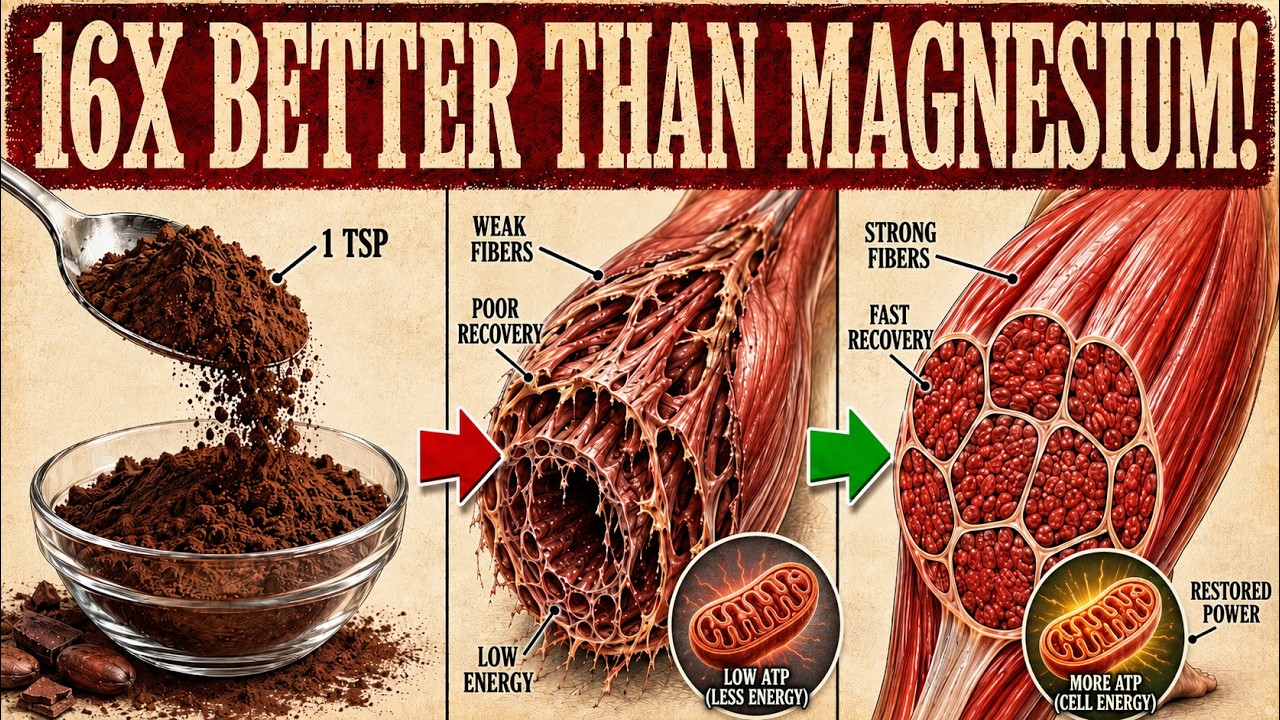 Stop Buying Expensive Magnesium Pills! This $2 Food Works 16x Better