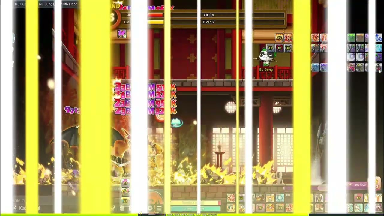 MapleStory Kaiser - Floor 100 Mu Lung Dojo (First Clear in MSEA)