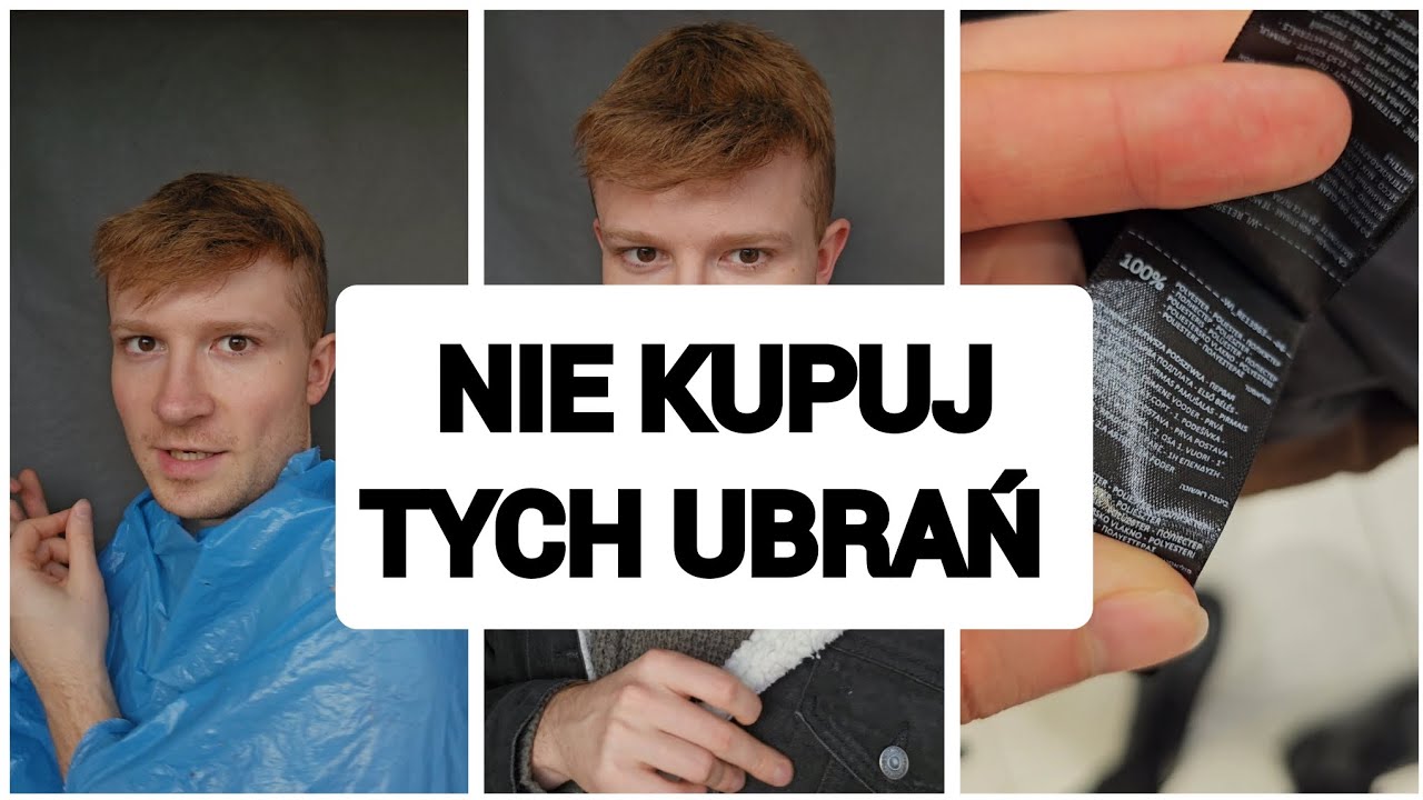 Kupując ubrania patrz na skład - wełna, bawełna vs poliester czyli plastik