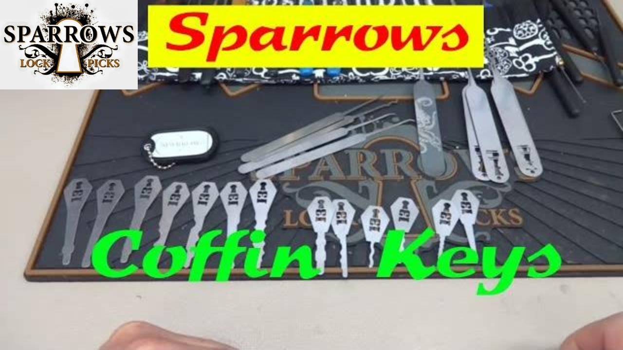 (630) Отмычки и ключи от гробов Sparrow наконец-то прибыли!!
