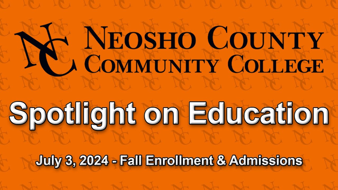 NCCC Spotlight on Education - Fall 2024 Enrollment & Admissions w/ Amy Morris